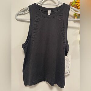 Lululemon, “Train to be” Tank, size 2, New, black